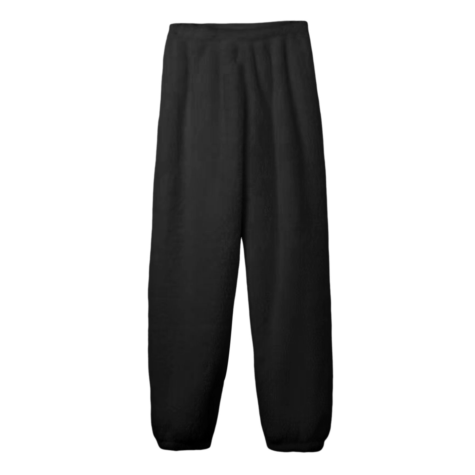 thumbnail image 5 of Pantalones de pijama de terciopelo coral para hombre para invierno - Color liso, ropa de estar por casa cálida y cómoda, 5 of 5